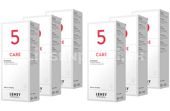 Dynaeasy 5 neu Lensy Care 5 (6x360ml)