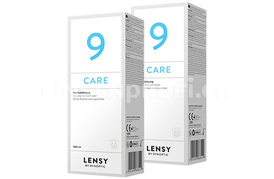 Dynaeasy 9+ neu Lensy Care 9 (2x360ml)