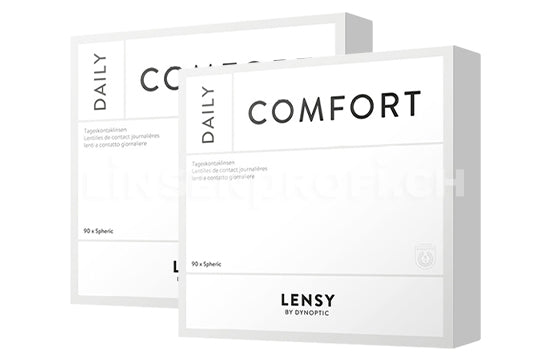 Lensy Daily Comfort Spheric (2x90 Stück), SPARPAKET 3 Monate