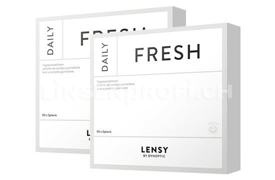 Lensy Daily Fresh Spheric (2x90 Stück), SPARPAKET 3 Monate