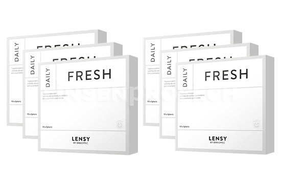 Lensy Daily Fresh Spheric (2x270 Stück), SPARPAKET 9 Monate